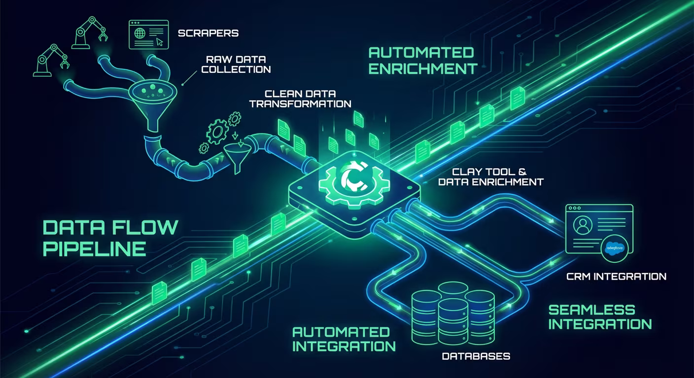 Formation Clay data enrichment - scrapers pipelines CRM